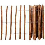 VidaXL Hek 90x500 cm hazelaarhout