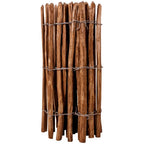 VidaXL Hek 90x500 cm hazelaarhout