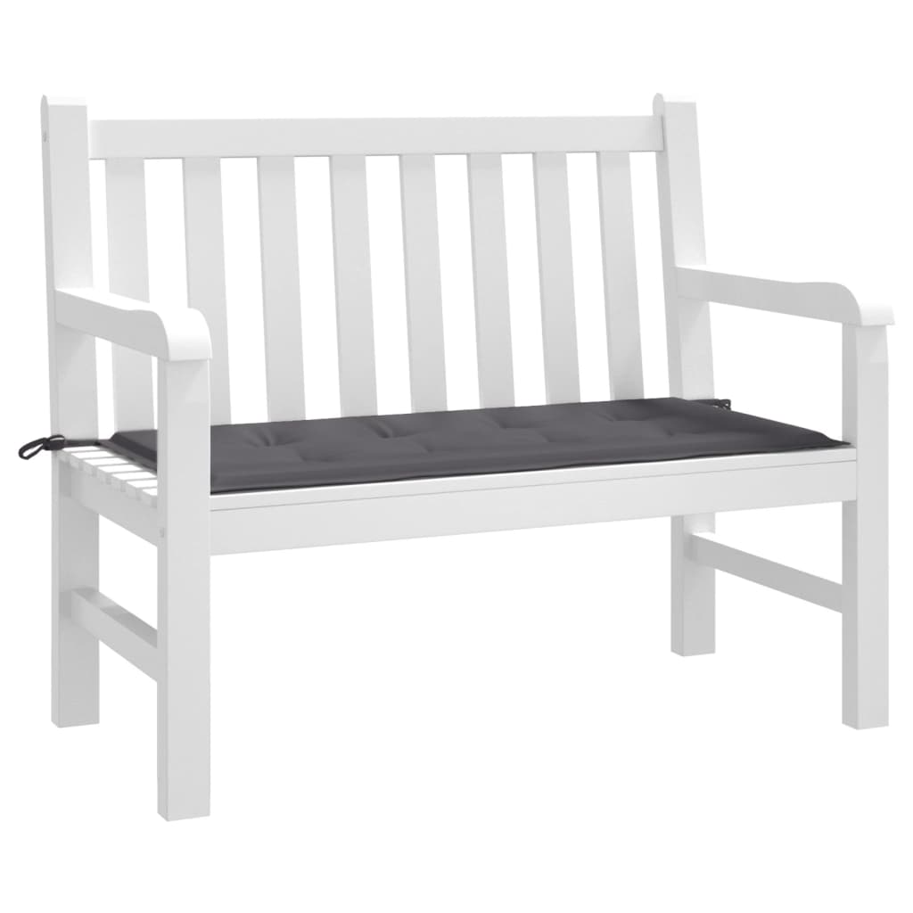 Vidaxl tuinbankkussen 100x50x4 cm oxford stof antracietkleurig