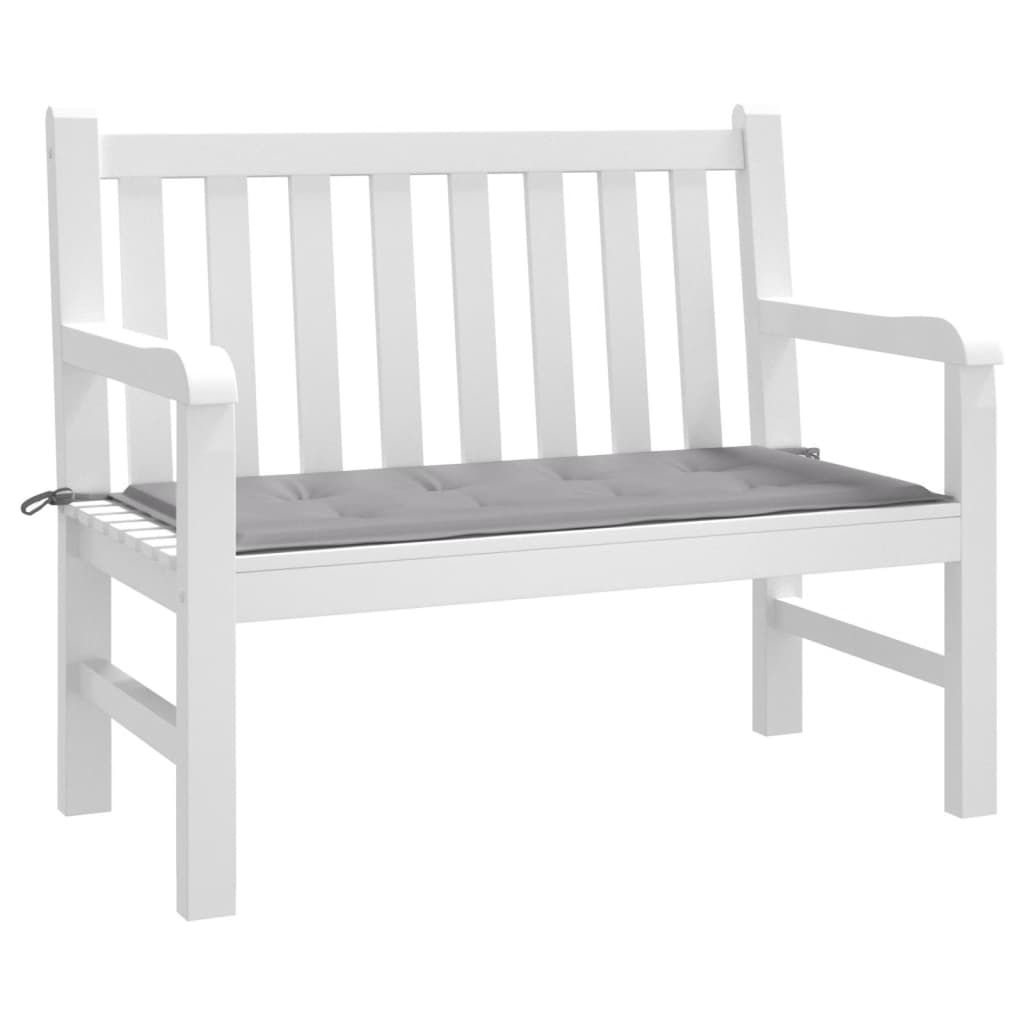 Vidaxl tuinbankkussen 100x50x4 cm oxford stof grijs