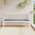 Vidaxl tuinbankkussen 180x50x3 cm oxford stof grijs