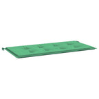 Vidaxl tuinbankkussen 100x50x3 cm oxford stof groen
