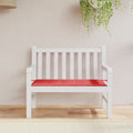 Vidaxl tuinbankkussen 120x50x4 cm oxford stof rood