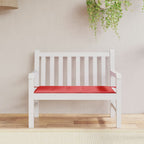 Vidaxl tuinbankkussen 120x50x4 cm oxford stof rood