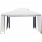 Vidaxl prieel 3x4 m wit