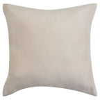 VidaXL Kussenhoezen 4 stuks beige imitatie suède 50x50 cm polyester