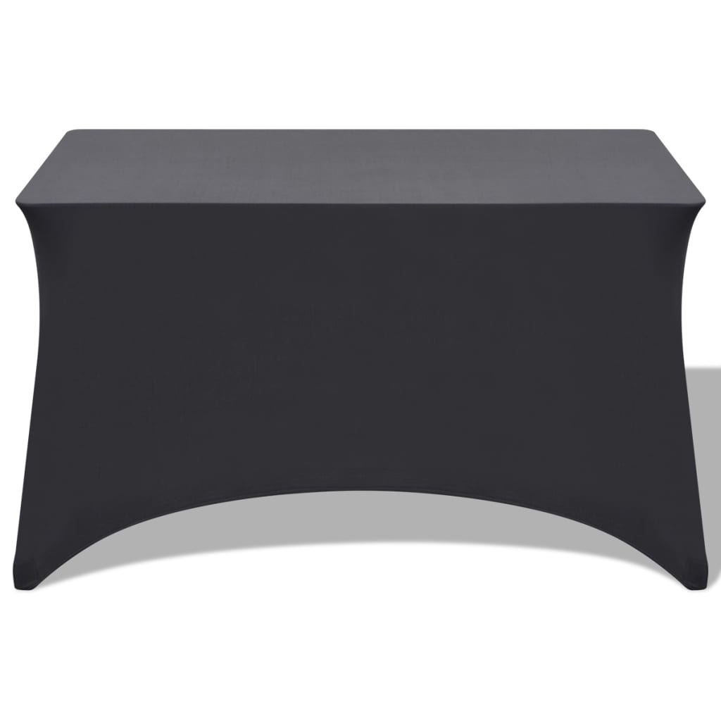 Vidaxl tafelhoes stretch antraciet 120x60,5x74 cm 2 st