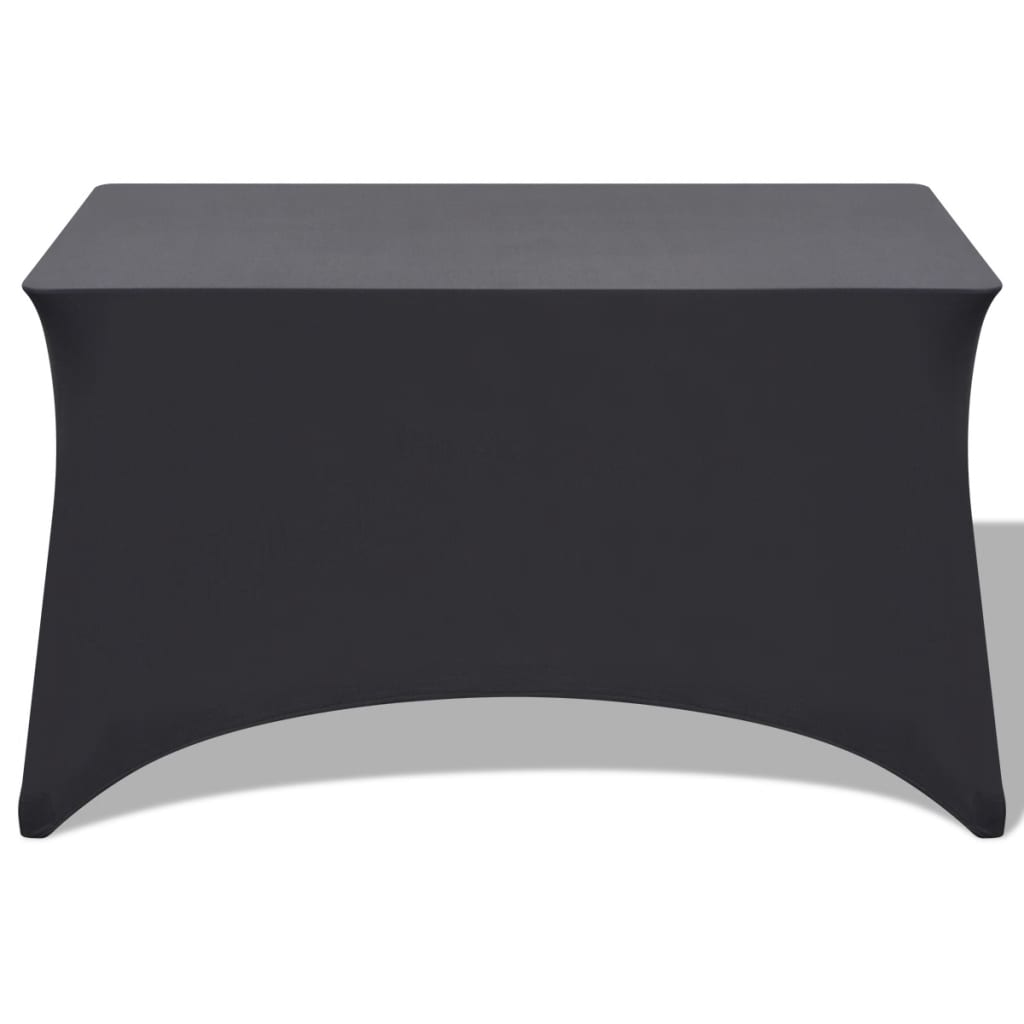 Vidaxl tafelhoes stretch antraciet 243x76x74 cm 2 st