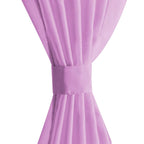 VidaXL Gordijnen voile 140x245 cm lila 2 st