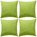 Vidaxl buitenkussens 45x45 cm appeltjesgroen 4 st