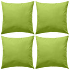 Vidaxl buitenkussens 45x45 cm appeltjesgroen 4 st