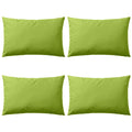 Vidaxl buitenkussens 60x40 cm appeltjesgroen 4 st