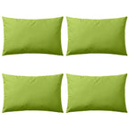 Vidaxl buitenkussens 60x40 cm appeltjesgroen 4 st