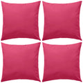 Vidaxl buitenkussens 45x45 cm roze 4 st