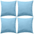 Vidaxl buitenkussens 45x45 cm lichtblauw 4 st