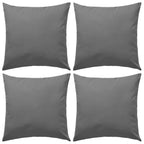 Vidaxl buitenkussens 45x45 cm grijs 4 st
