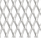 Vidaxl draadhek 100x85 cm 30x17x2,5 mm roestvrij staal