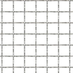 Vidaxl draadhek geweven gaas 50x50 cm 11x11x2 mm roestvrij staal