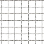 Vidaxl draadhek geweven gaas 50x50 cm 21x21x2,5 mm roestvrij staal