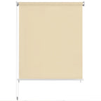 VidaXL Rolgordijn voor buiten 120x230 cm crème