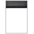 Vidaxl raamhor plissé 80x120 cm aluminium