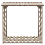 VidaXL Haardhoutopslag 150x90x176 cm geïmpregneerd grenenhout