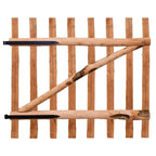 VidaXL Poort enkel 100x90 cm geïmpregneerd hazelaarhout