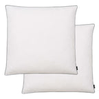 Vidaxl kussens 2 st verenvulling 80x80 cm wit