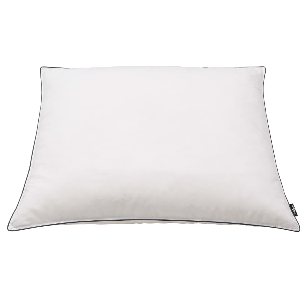 Vidaxl kussens 2 st zwaar 70x60 cm dons- verenvulling wit