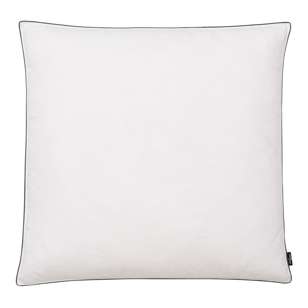 Vidaxl kussens 2 st licht 80x80 cm dons- verenvulling wit