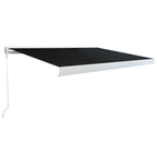VidaXL Luifel handmatig 350 cm antraciet