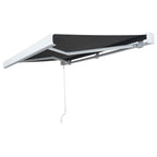 VidaXL Luifel handmatig 350 cm antraciet