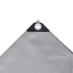 Vidaxl dekzeil 650 g m² 4x6 m grijs