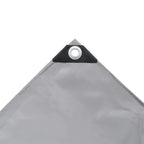 Vidaxl dekzeil 650 g m² 4x7 m grijs