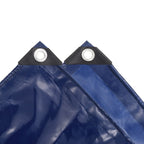 Vidaxl dekzeil 650 g m² 4x4 m blauw