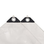 Vidaxl dekzeil 650 g m² 3x4 m wit