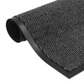 Vidaxl droogloopmat rechthoekig getuft 40x60 cm antraciet
