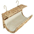 Vidaxl kattenbed met kussen 37x20x20 cm waterhyacint