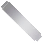 Vidaxl grasboorden 10 st 100x20 cm gegalvaniseerd staal