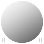Vidaxl wandspiegel rond 50 cm glas