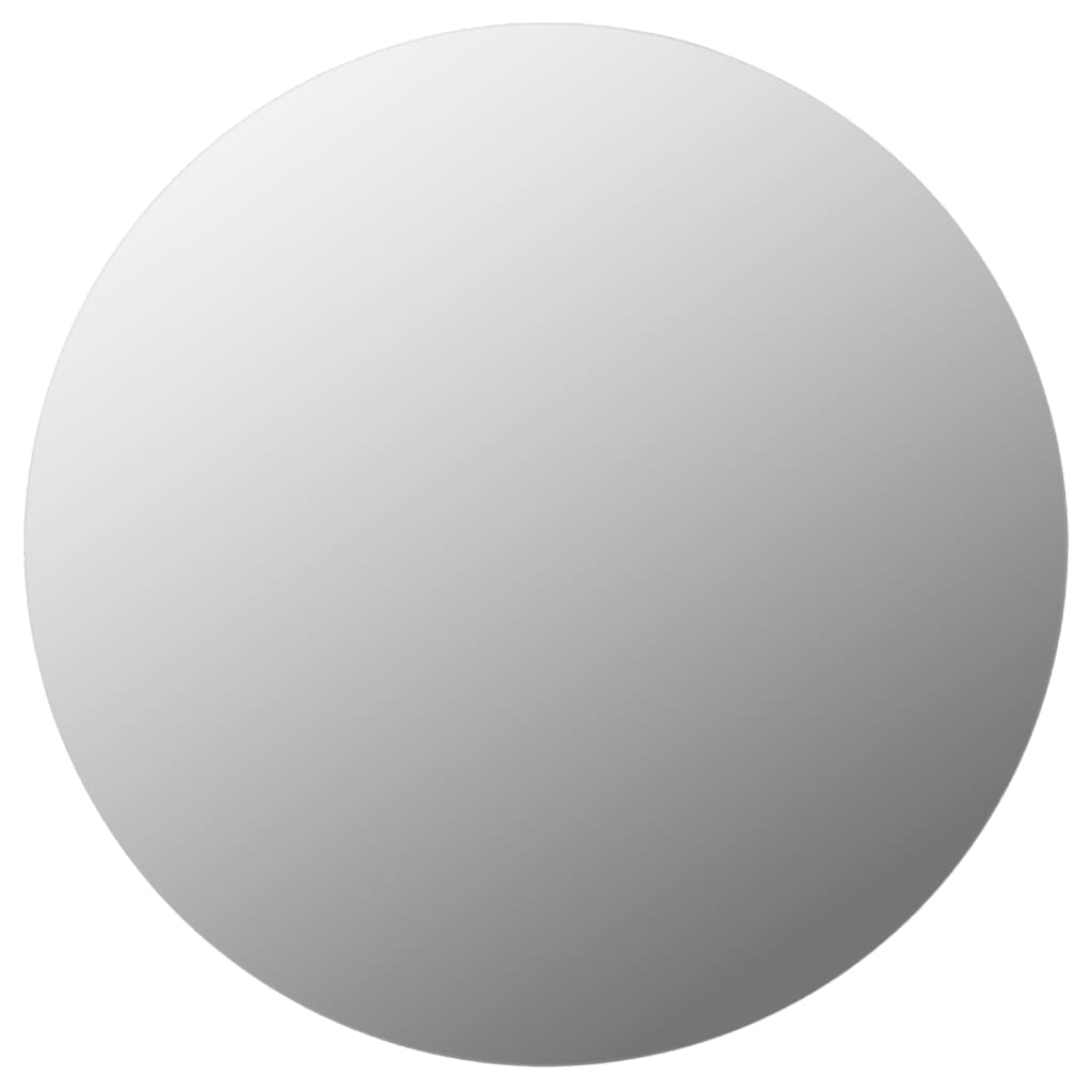 Vidaxl wandspiegel rond 50 cm glas
