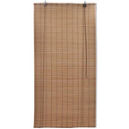 Vidaxl rolgordijn 100x220 cm bamboe bruin