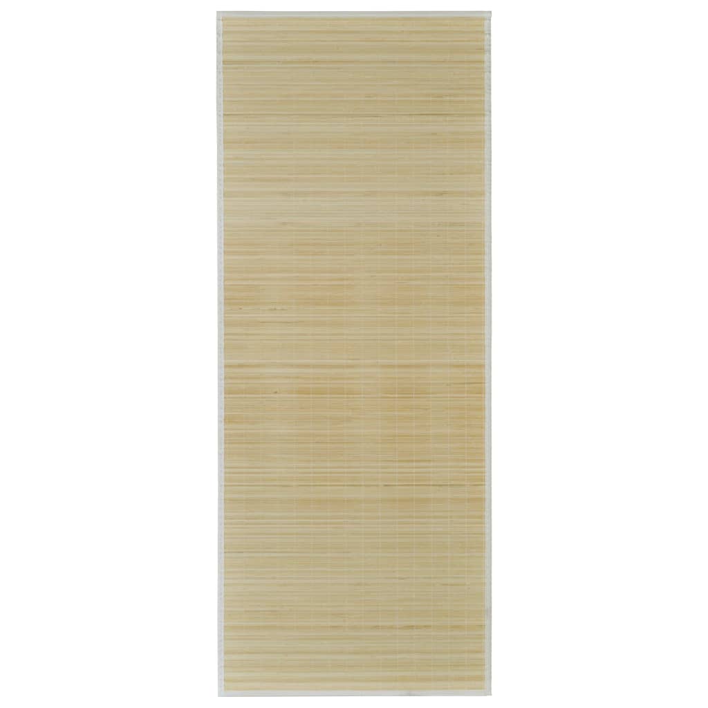 VidaXL Tapijt 160x230 cm bamboe natuurlijk