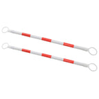 Vidaxl pylonstangen inklapbaar 116-197 cm kunststof 2 st