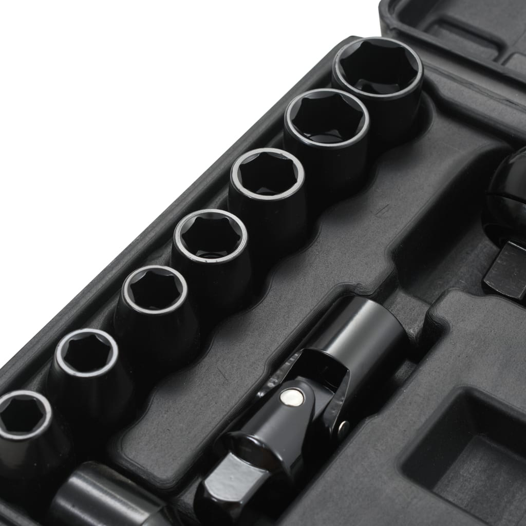 VidaXL Pneumatische ratelsleutelset 1/2'' 16-delig