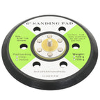Vidaxl schuurpads met 6 gaten 15 cm 3 st