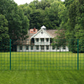 Vidaxl euro hek 20x1,5 m staal groen