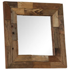 Vidaxl spiegel 50x50 cm massief gerecycled hout