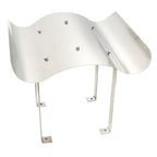 Vidaxl schoorsteenkap roestvrij staal 70 x 70 x 37 cm