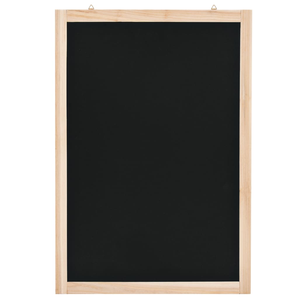 Vidaxl krijtbord voor aan de wand 40x60 cm cederhout